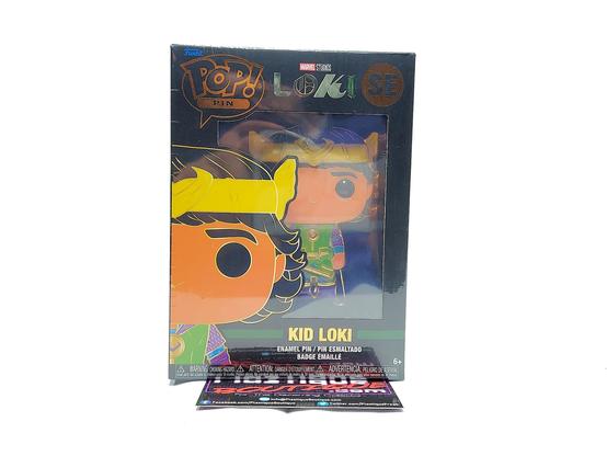 Funko Pop Pin: Marvel Kid Loki SE