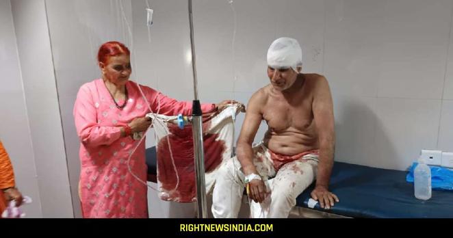 Old Man Jangi Ram Was Attacked With An Iron Rod