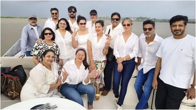 90s South Stars Reunite in Goa: Prabhu Deva, Simran, and many others attend.