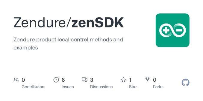 Zendure product local control methods and examples - Zendure/zenSDK
