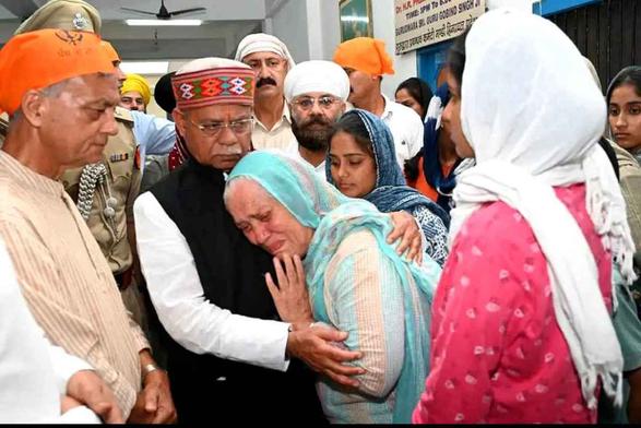 The Governor visited the disaster affected areas in Mandi