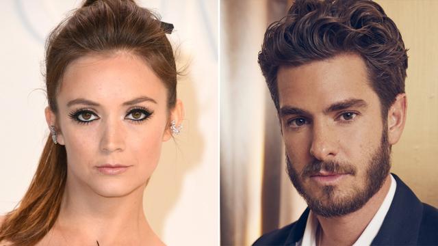 Billie Lourd and Andrew Garfield