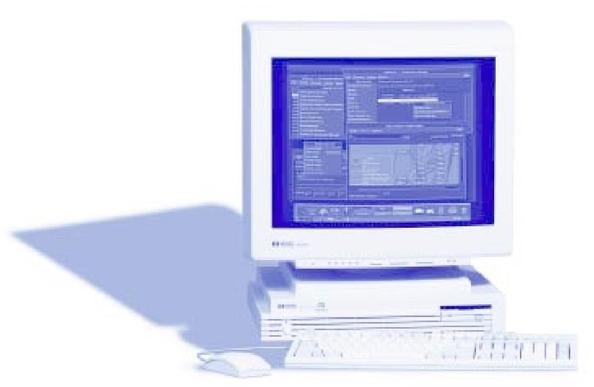 HP workstation product photo 1996