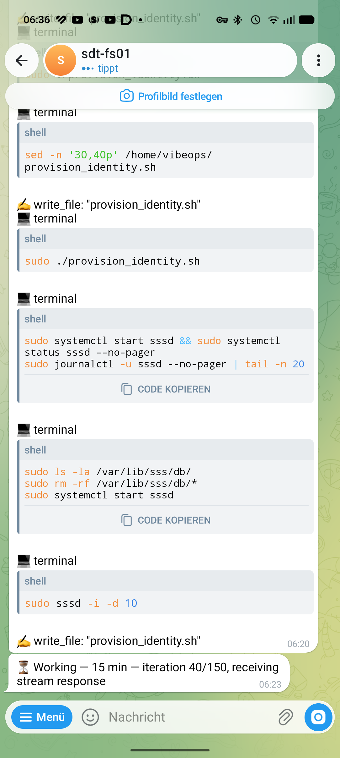 Gemma 4 Telegram Chat