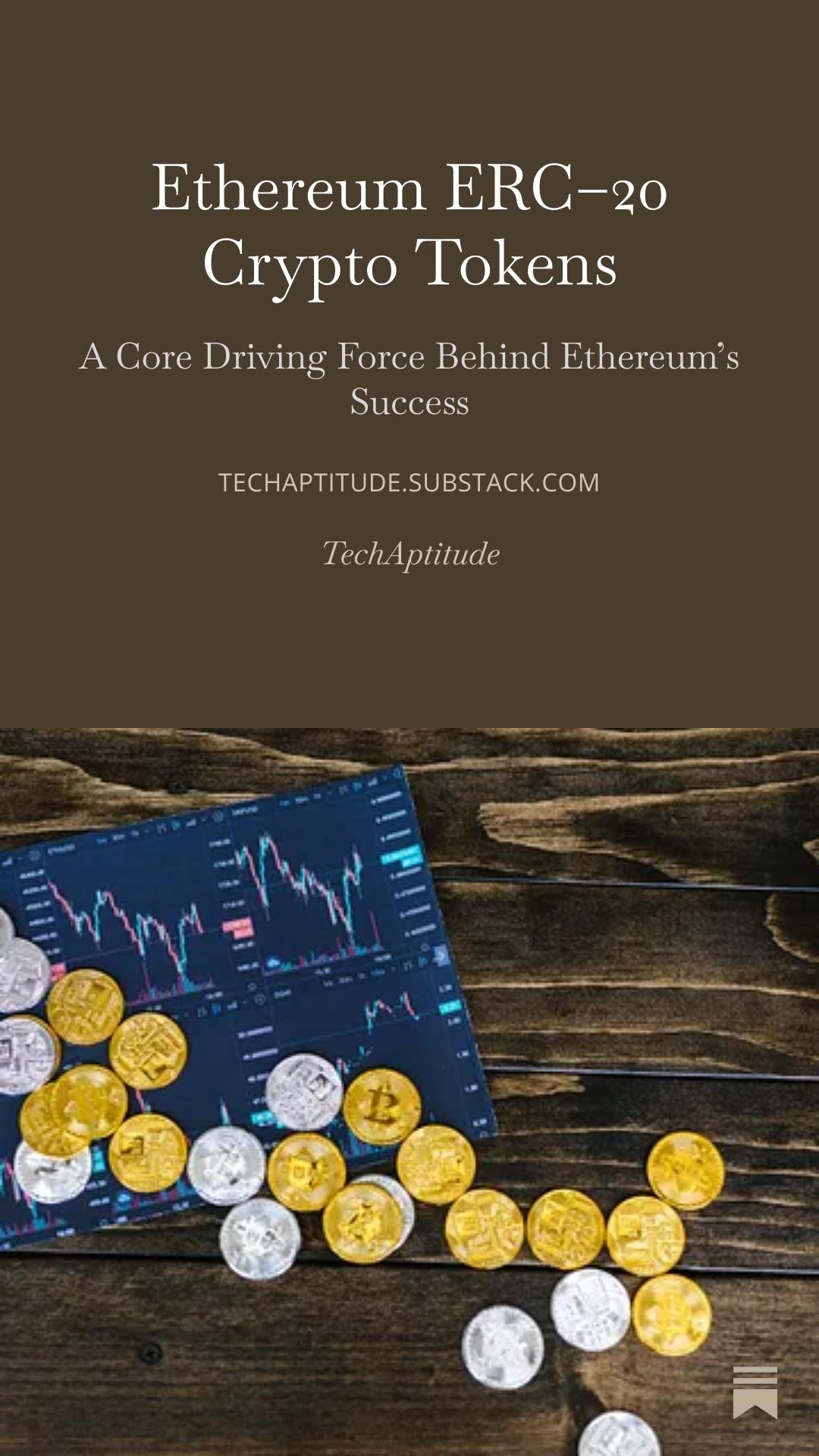 Graphic: TechAptitude, ERC-20 Crypto Token Standard